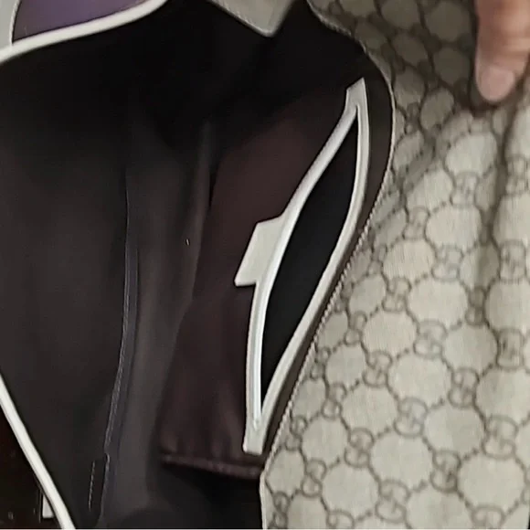 Gucci Plus Monogram Double Buckle Flap Messenger and laptop Bag. Top quality - Picture 13 of 15